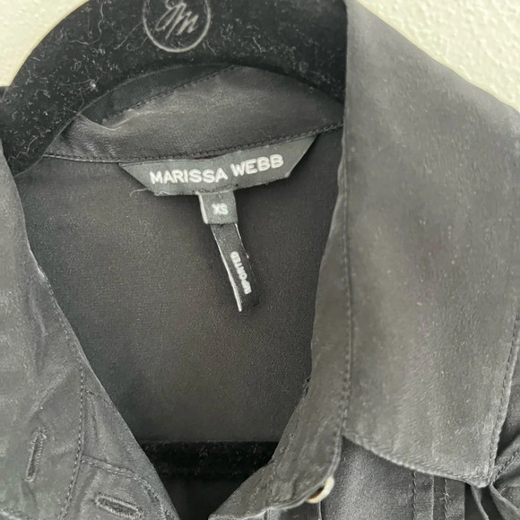 Marissa Webb Semi-Sheer Blouse XS - Picture 6 of 6